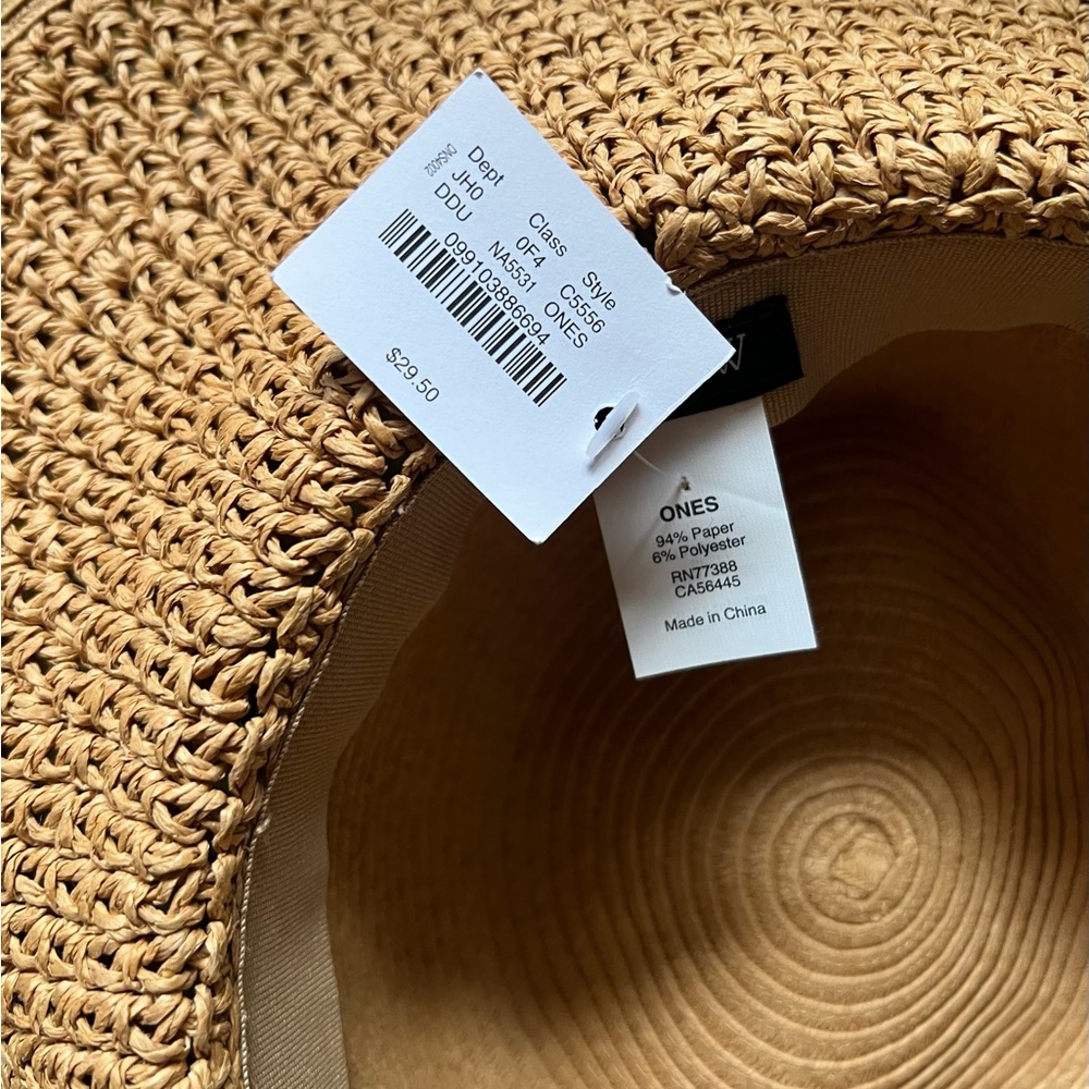 Woven Straw Hat